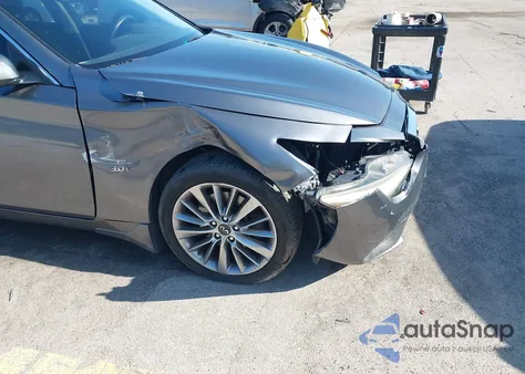 2018 Infiniti Q50 3.0T Luxe из США, поврежденный, VIN JN1EV7AP8JM361498